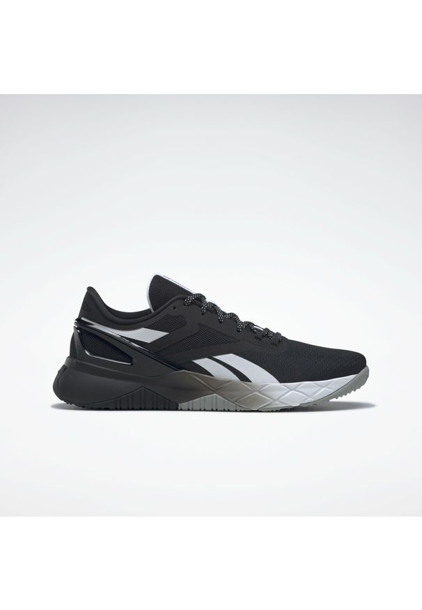 Reebok - Buty na trening męskie REEBOK NANOFLEX TR siateczka. Kolor: biały, wielokolorowy, czarny. Sport: fitness
