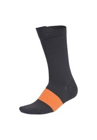 Adidas - Skarpety Runxgraphic 1 Pair. Kolor: szary, wielokolorowy, pomarańczowy. Technologia: ClimaCool (Adidas). Sport: fitness #1
