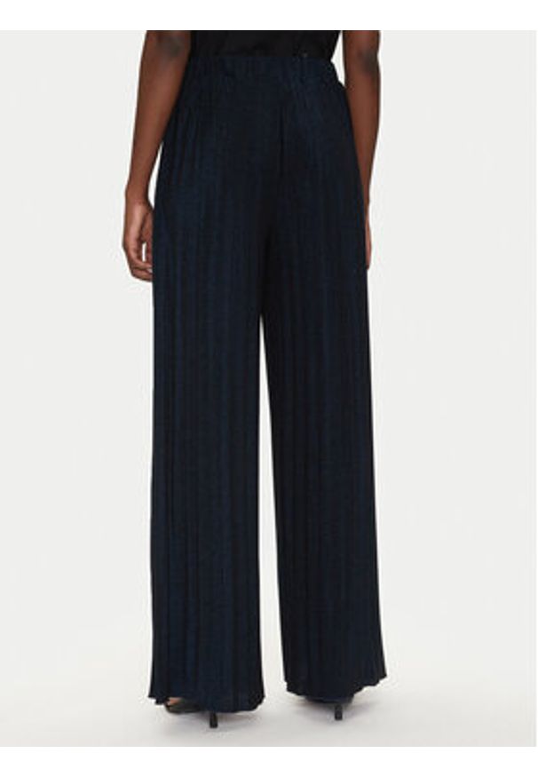 Gaudi Spodnie palazzo 511FD24002 Granatowy Regular Fit. Kolor: niebieski. Materiał: syntetyk