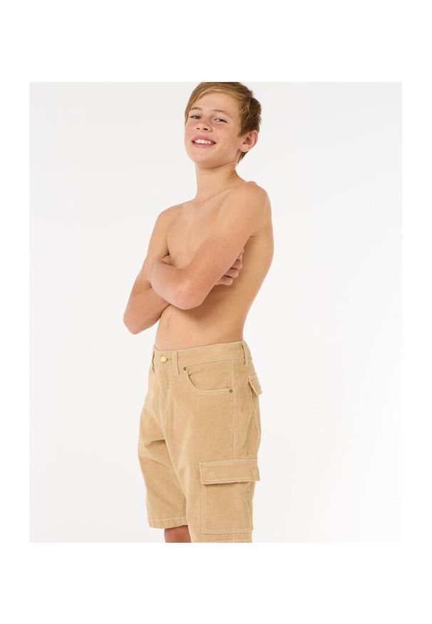 Szorty Rip Curl Classic Surf Cord Cargo -Boy Khaki. Kolor: zielony