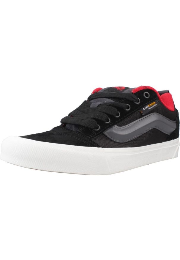 Vans - Buty VANS KNU SKOOL CRDA Czarny. Kolor: czarny. Materiał: tkanina