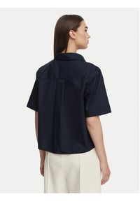 TOMMY HILFIGER - Tommy Hilfiger Koszula WW0WW48899 Granatowy Relaxed Fit. Kolor: niebieski. Materiał: bawełna #5