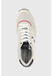 U.S. Polo Assn. buty kolor beżowy. Nosek buta: okrągły. Zapięcie: sznurówki. Kolor: beżowy. Materiał: guma