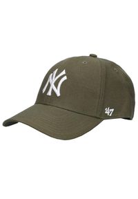 Czapka z daszkiem dla dorosłych 47 Brand New York Yankees. Kolor: zielony. Styl: sportowy