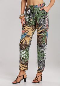 Renee - Ciemnobeżowe Spodnie Merebelle. Kolor: beżowy #1