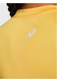 Asics Koszulka techniczna Runkoyo 2012C389 Żółty Slim Fit. Kolor: żółty. Materiał: syntetyk