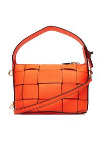 Guess Torebka Maylee Mini HWWG96 61720 Pomarańczowy. Kolor: pomarańczowy. Materiał: skórzane