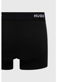 Hugo - HUGO bokserki (3-pack) męskie kolor czarny. Kolor: czarny