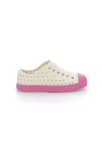 Native Shoes - Trampki dziecięce NATIVE JEFFERSON JUNIOR buty do chodzenia. Kolor: różowy, biały, wielokolorowy. Sport: turystyka piesza