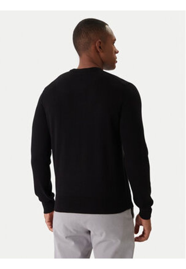 BOSS Sweter Kanovano_S 50527583 Czarny Regular Fit. Kolor: czarny. Materiał: bawełna