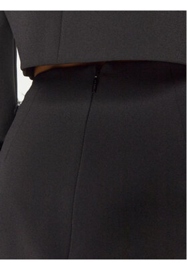 Pinko - PINKO Spódnica midi 102941 A1JX Czarny Slim Fit. Kolor: czarny. Materiał: syntetyk