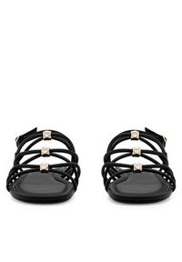 Nine West Sandały 123AL1737 Czarny. Kolor: czarny. Materiał: skóra #8