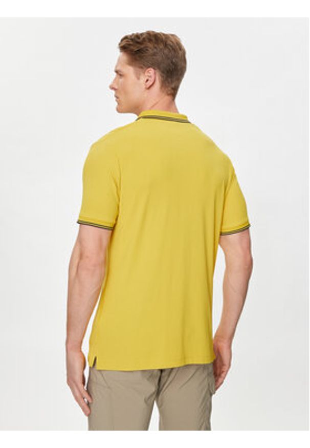 Helly Hansen Polo Kos Polo 34068 Żółty Regular Fit. Typ kołnierza: polo. Kolor: żółty. Materiał: syntetyk
