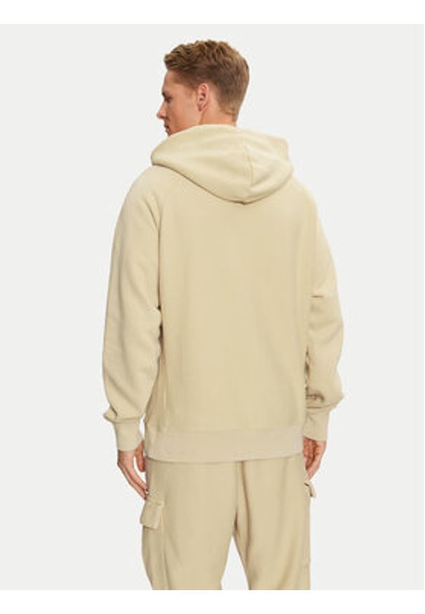 Champion Bluza Reverse Weave 218643 Beżowy Regular Fit. Kolor: beżowy. Materiał: bawełna