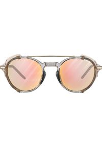 Okulary JULBO LEGACY - beżowo/różowe | REACTIV Glare Control cat 1-3. Kolor: różowy, wielokolorowy, beżowy. Sport: turystyka piesza