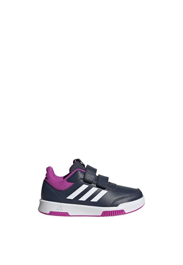 Adidas - Tensaur Hook and Loop Shoes. Kolor: niebieski, biały, różowy, wielokolorowy. Materiał: syntetyk, skóra. Sport: turystyka piesza