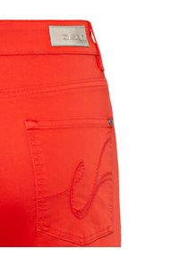 Olsen Spodnie materiałowe Mona 14000625 Czerwony Slim Fit. Kolor: czerwony. Materiał: materiał, bawełna #3