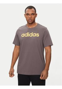 Adidas - adidas T-Shirt Essentials IS1343 Brązowy Regular Fit. Kolor: brązowy. Materiał: bawełna #1