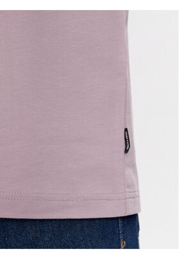 Only & Sons T-Shirt Fred 22022532 Fioletowy Relaxed Fit. Kolor: fioletowy. Materiał: bawełna
