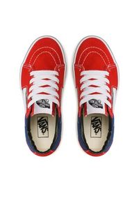 Vans Tenisówki Sk8-Low VN0A7Q5L4481 Czerwony. Kolor: czerwony. Materiał: zamsz, skóra #3