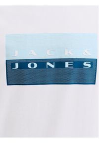 Jack & Jones T-Shirt Fusion 12289863 Biały Regular Fit. Kolor: biały. Materiał: bawełna #6