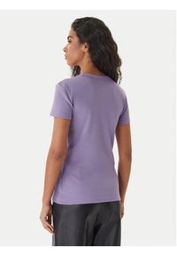 Hugo - HUGO T-Shirt Easy 50523924 Fioletowy Slim Fit. Kolor: fioletowy. Materiał: bawełna #3