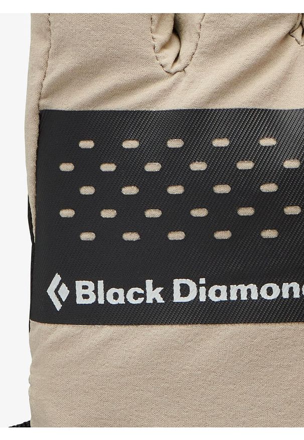 Rękawiczki Black Diamond Alpine Softshell Gloves. Kolor: beżowy, wielokolorowy, czarny. Materiał: softshell. Sport: turystyka piesza