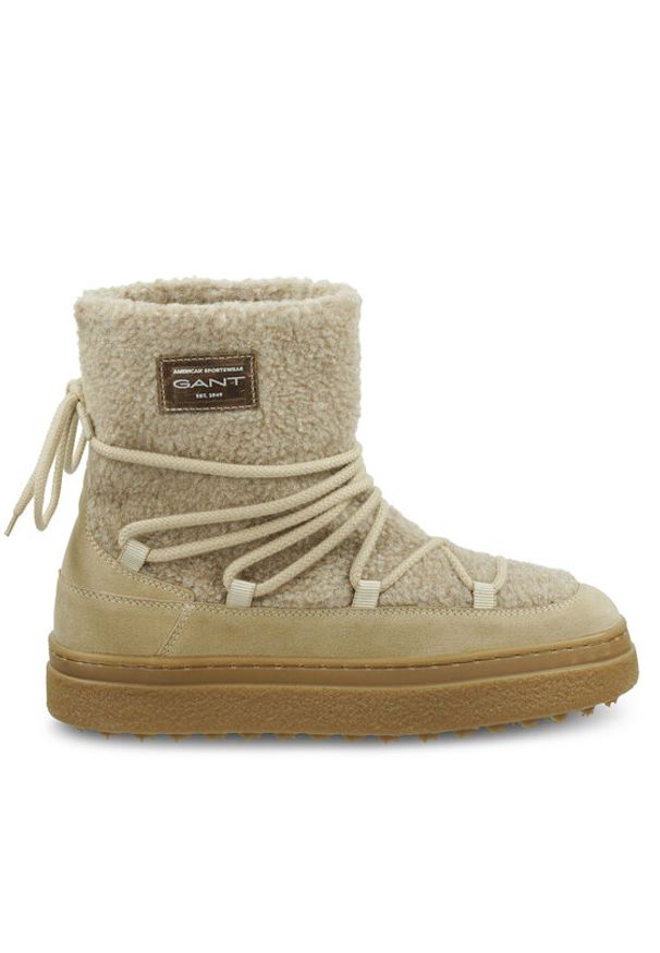 GANT - Gant Śniegowce Snowhill 29548782 Brązowy. Kolor: brązowy. Materiał: zamsz, skóra