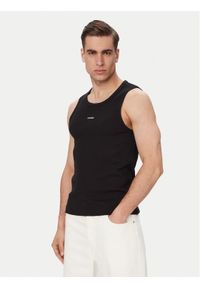 Hugo - HUGO Tank top Dapota 50563744 Czarny Slim Fit. Kolor: czarny. Materiał: bawełna #1