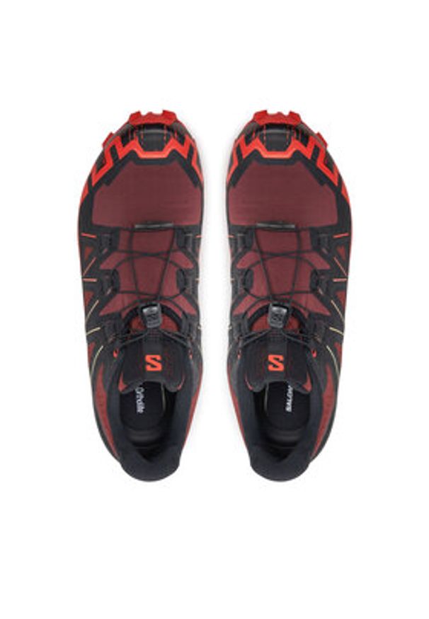 salomon - Salomon Buty do biegania Speedcross 6 L47581500 Czerwony. Kolor: czerwony. Materiał: materiał. Model: Salomon Speedcross