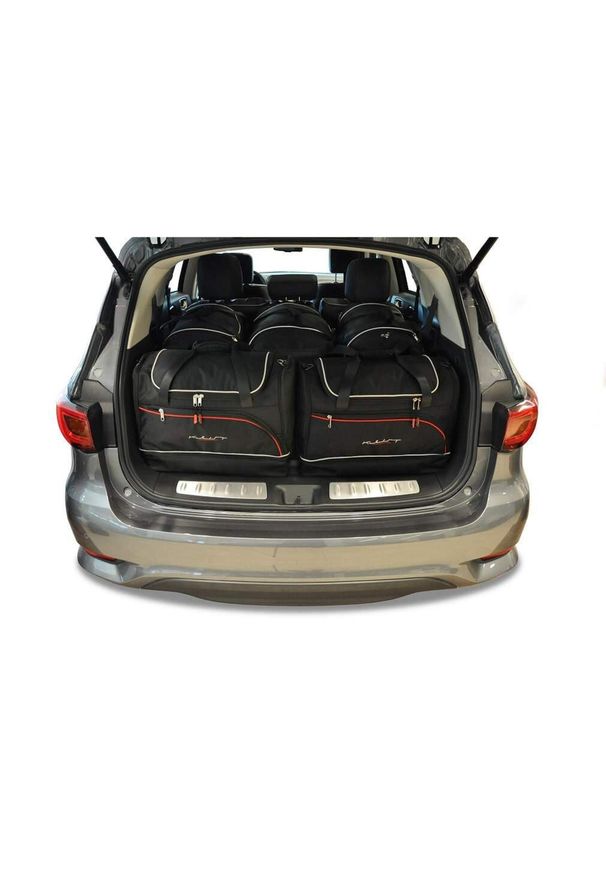 KJUST - Torby Do Bagażnika Infiniti Qx60 2018-2020 5Szt Kjust. Kolor: czarny. Styl: sportowy