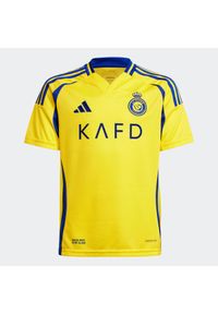 Adidas - Koszulka piłkarska domowa dla dzieci ADIDAS Al Nassr 24/25. Sport: piłka nożna