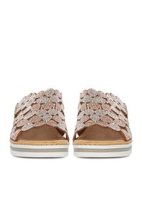 Rieker Klapki CEO-V02R8-90 Złoty. Kolor: złoty. Materiał: syntetyk, materiał #7