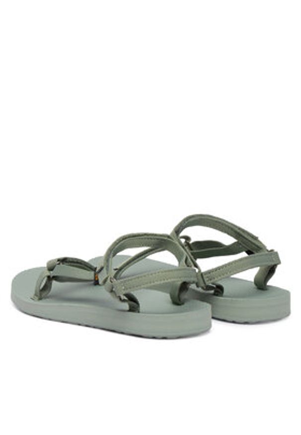 Teva Sandały Original Universal Slim 1150110 Zielony. Kolor: zielony. Materiał: materiał