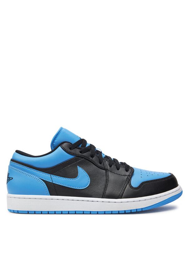 Nike Sneakersy Air Jordan 1 Low 553558 041 Niebieski. Kolor: niebieski. Materiał: skóra. Model: Nike Air Jordan