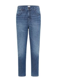 Mustang Jeansy Charlotte 1013597 Niebieski Mom Fit. Kolor: niebieski