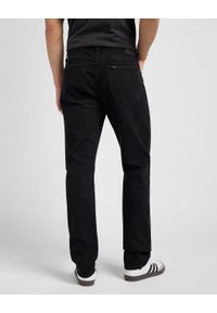 Lee - LEE MĘSKIE SPODNIE JEANSOWE WEST BLACK RINSE 112345392