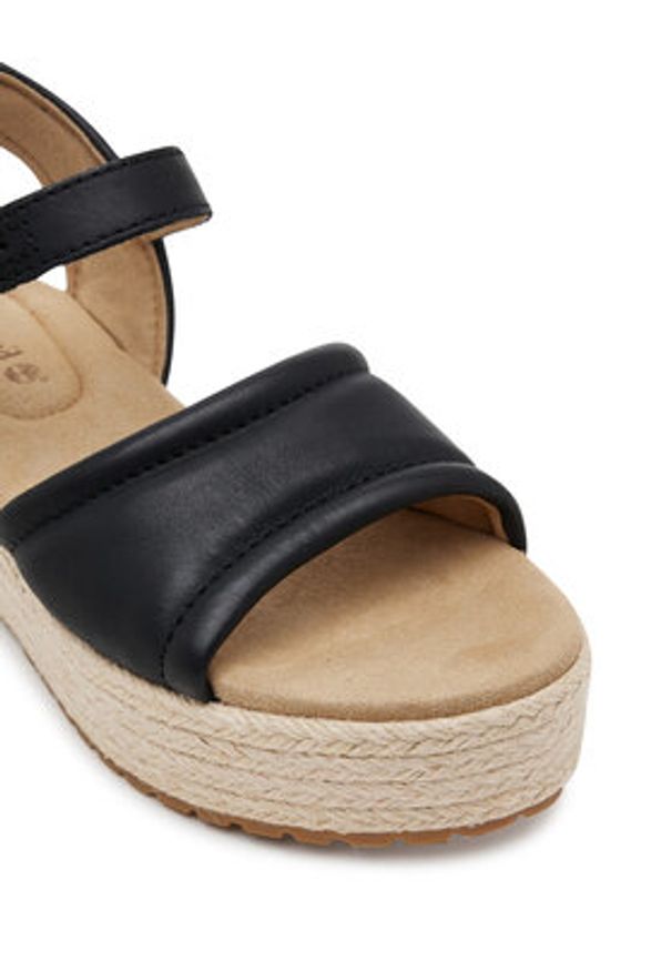 Timberland Espadryle TB0A4168W021 Czarny. Kolor: czarny. Materiał: skóra