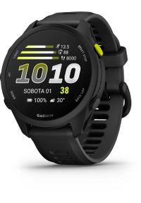GARMIN - Zegarek sportowy Garmin Forerunner 70 Czarny (010-04307-00). Kolor: czarny. Styl: sportowy #1