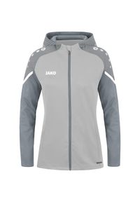 Bluza dresowa z kapturem Jako Performance. Typ kołnierza: kaptur. Kolor: szary. Materiał: dresówka #1