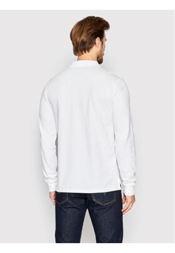 Polo Ralph Lauren Polo 710681126001 Biały Slim Fit. Typ kołnierza: polo. Kolor: biały. Materiał: bawełna