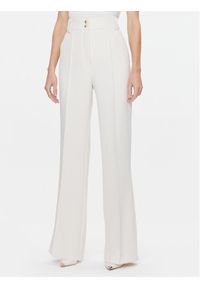 Babylon Spodnie materiałowe S00534 Écru Regular Fit. Materiał: syntetyk