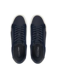 Calvin Klein Sneakersy Chunky Cupsole Laceup Cv Mix HM0HM02238 Granatowy. Kolor: niebieski. Materiał: zamsz, skóra #3