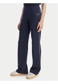 Guess Spodnie dzianinowe V6RB14 Z4642 Granatowy Regular Fit. Kolor: niebieski. Materiał: syntetyk #1