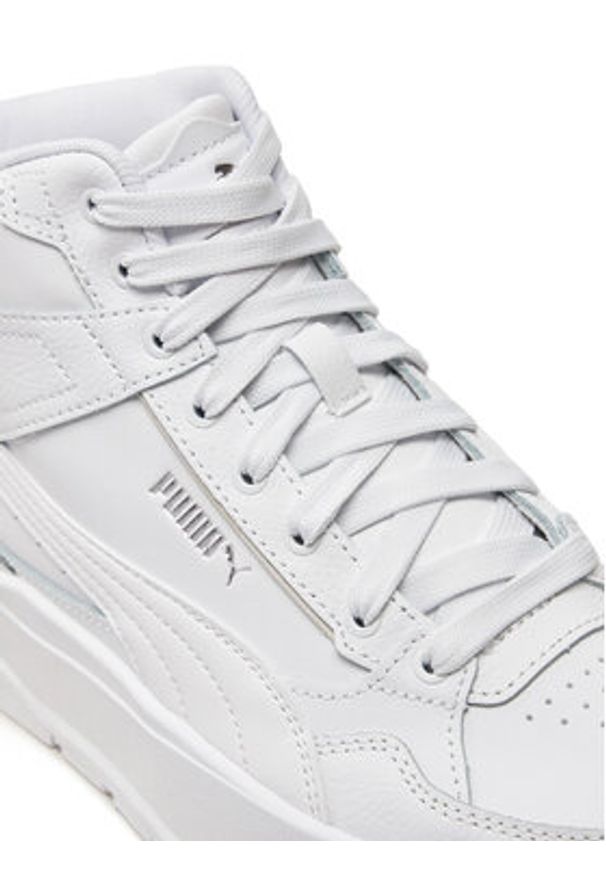 Puma Sneakersy Karmen II Idol Mid 397463 01 Biały. Kolor: biały. Materiał: skóra