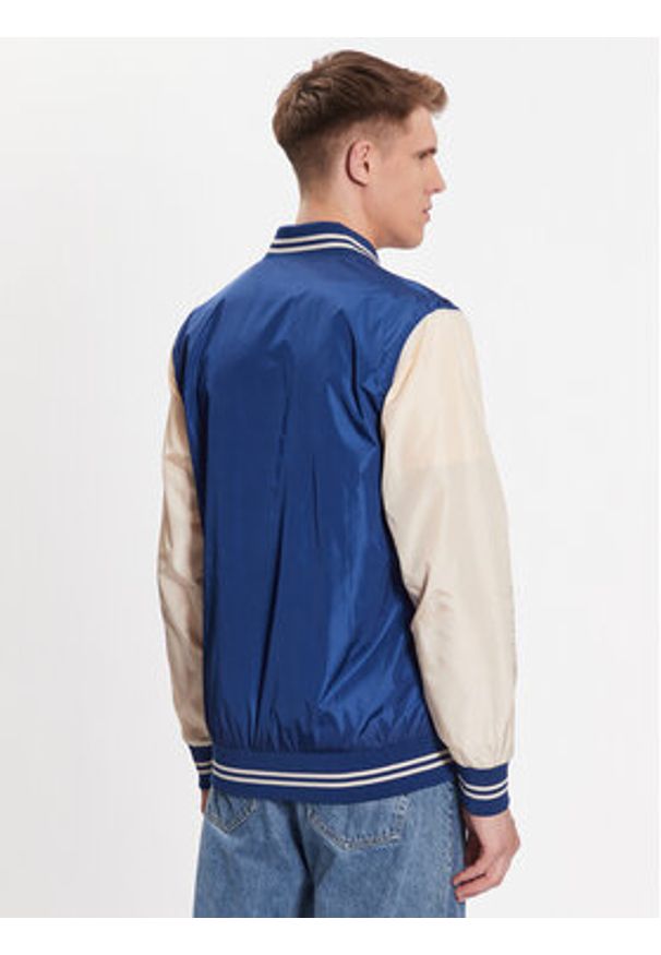 47 Brand Kurtka bomber Los Angeles Dodgers Core 47 Drift Track Jacket Niebieski Regular Fit. Kolor: niebieski. Materiał: syntetyk