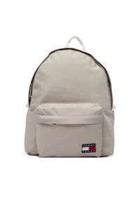 Tommy Jeans Plecak Tjw Ess Daily Dome Backpack AW0AW18648 Beżowy. Kolor: beżowy. Materiał: materiał #1