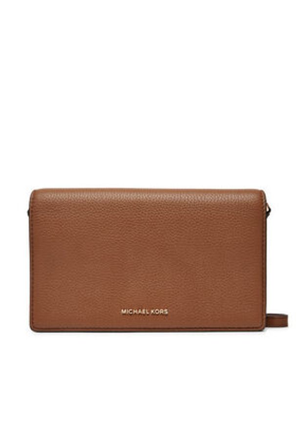 MICHAEL Michael Kors Torebka Jet Set 32S4GJ6C6L Brązowy. Kolor: brązowy. Materiał: skórzane