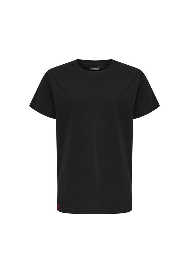 Koszulka dla dzieci Hummel Red Basic. Kolor: czarny. Materiał: bawełna. Długość rękawa: krótki rękaw. Długość: krótkie. Sport: piłka ręczna