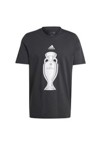 Adidas - Koszulka Official Emblem Trophy. Kolor: czarny. Materiał: bawełna